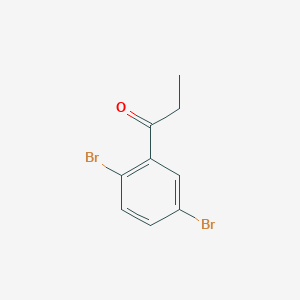 1-(2,5-Dibromophenyl)propan-1-one