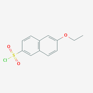 molecular formula C12H11ClO3S B1503816 6-Ethoxynaphthalene-2-sulfonyl chloride 
