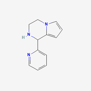 molecular formula C12H13N3 B1503839 1-(2-Pyridinyl)-1,2,3,4-tetrahydropyrrolo[1,2-a]pyrazine 