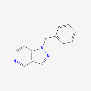 molecular formula C13H11N3 B1503879 1-benzyl-1H-pyrazolo[4,3-c]pyridine CAS No. 41373-11-9