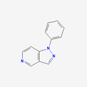 1-phenyl-1H-pyrazolo[4,3-c]pyridine
