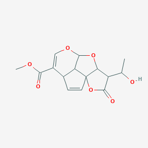 molecular formula C15H16O7 B150400 Allamandicin CAS No. 51838-83-6