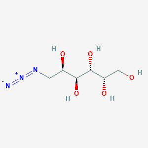 molecular formula C6H13N3O5 B150406 6-Azido-6-deoxy-D-galactitol CAS No. 138245-74-6