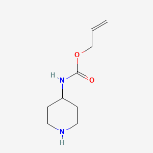 molecular formula C9H16N2O2 B1504065 Allyl piperidin-4-ylcarbamate CAS No. 1023810-85-6
