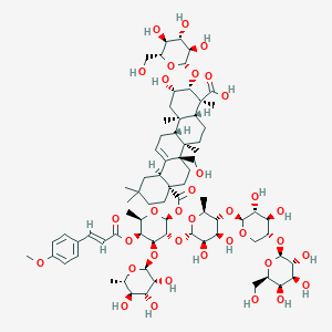 molecular formula C75H112O35 B150408 Senegin III CAS No. 35906-36-6