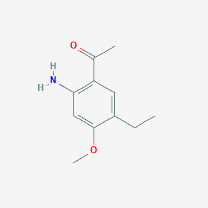 Ethanone, 1-(2-amino-5-ethyl-4-methoxyphenyl)-