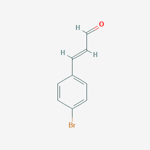 molecular formula C9H7BrO B015041 4-Bromocinnamaldehyde CAS No. 3893-18-3