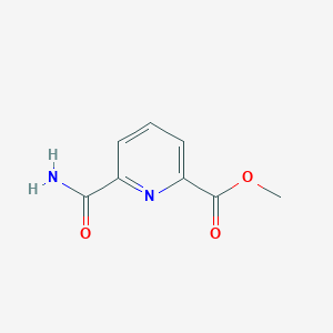 molecular formula C8H8N2O3 B1504105 Methyl 6-carbamoylpicolinate CAS No. 108129-47-1