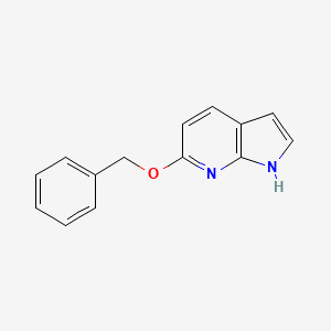 6-(benzyloxy)-1H-pyrrolo[2,3-b]pyridine