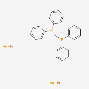 molecular formula C25H22Au2Br2P2 B1504110 Bis(bromogold(I)) bis(diphenylphosphino)methane CAS No. 72476-68-7