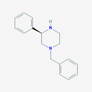molecular formula C17H20N2 B1504148 (R)-1-benzyl-3-phenylpiperazine CAS No. 832155-10-9