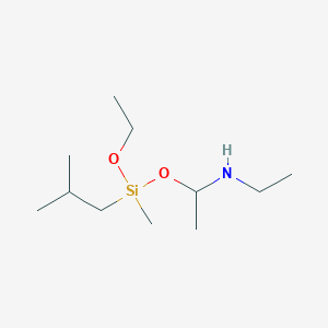 molecular formula C11H27NO2Si B1504194 N-Ethylaminoisobutylmethyldiethoxysilane CAS No. 275378-62-6