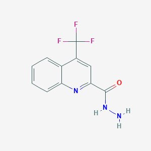 4-(Trifluoromethyl)quinoline-2-carbohydrazide