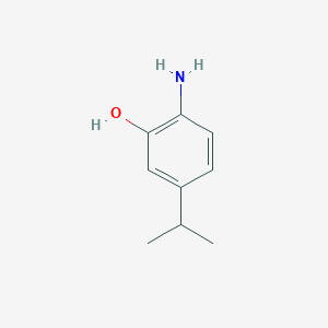 molecular formula C9H13NO B150429 2-Amino-5-isopropylphenol CAS No. 139729-85-4