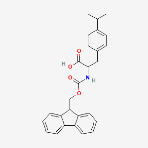 N-{[(9H-Fluoren-9-yl)methoxy]carbonyl}-4-propan-2-ylphenylalanine
