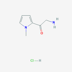 2-Amino-1-(1-methyl-1H-pyrrol-2-YL)ethanone hydrochloride