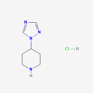 4-(1H-1,2,4-triazol-1-yl)piperidine hydrochloride