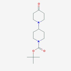 molecular formula C15H26N2O3 B1504330 Tert-butyl 4-oxo-1,4'-bipiperidine-1'-carboxylate CAS No. 1185732-60-8