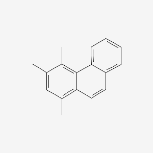 molecular formula C17H16 B1504336 1,3,4-Trimethylphenanthrene CAS No. 66271-45-2