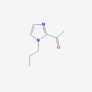 1-(1-Propyl-1H-imidazol-2-yl)ethan-1-one