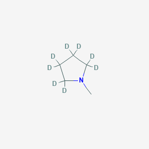 molecular formula C5H11N B150434 1-甲基吡咯烷-2,2,3,3,4,4,5,5-二氘 CAS No. 131857-29-9
