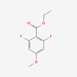 molecular formula C10H10F2O3 B1504341 Ethyl 2,6-difluoro-4-methoxybenzoate CAS No. 1260849-23-7