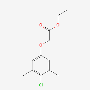 molecular formula C12H15ClO3 B15043635 Ethyl (4-chloro-3,5-dimethylphenoxy)acetate CAS No. 167995-29-1