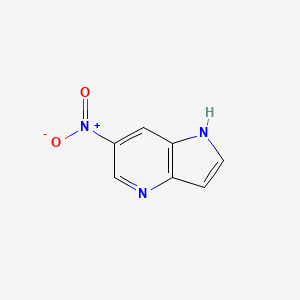 6-nitro-1H-pyrrolo[3,2-b]pyridine