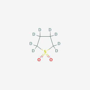 molecular formula C4H8O2S B150437 2,2,3,3,4,4,5,5-Octadeuteriothiolane 1,1-dioxide CAS No. 51219-88-6