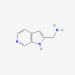 (1H-pyrrolo[2,3-c]pyridin-2-yl)methanamine