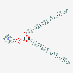 (2R)-2,3-Bis[(~2~H_35_)octadecanoyloxy]propyl 2-{tris[(~2~H_3_)methyl]azaniumyl}(~2~H_4_)ethyl phosphate