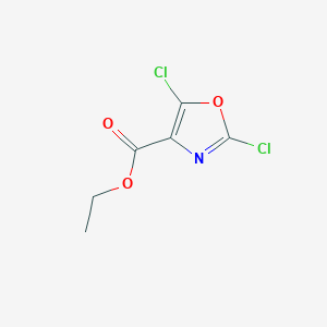molecular formula C6H5Cl2NO3 B1504401 Ethyl 2,5-dichlorooxazole-4-carboxylate 