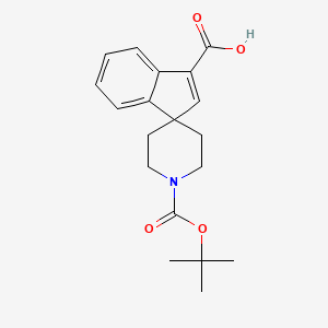 1'-(Tert-butoxycarbonyl)spiro[indene-1,4'-piperidine]-3-carboxylic acid