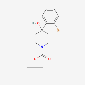 Tert-butyl 4-(2-bromophenyl)-4-hydroxypiperidine-1-carboxylate