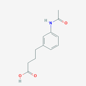 4-(3-Acetamidophenyl)butanoic acid