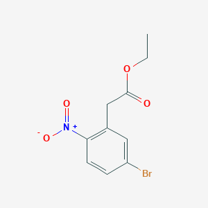 Ethyl 2-(5-bromo-2-nitrophenyl)acetate
