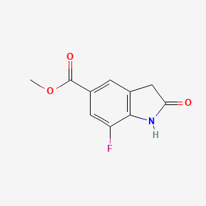 Methyl 7-fluoro-2-oxoindoline-5-carboxylate