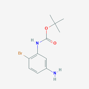 tert-Butyl (5-amino-2-bromophenyl)carbamate