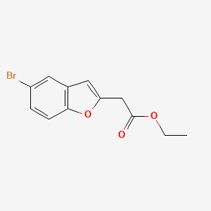 Ethyl 2-(5-bromobenzofuran-2-YL)acetate