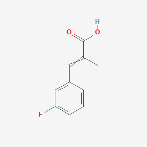 molecular formula C10H9FO2 B1504533 alpha-Methyl-3-fluorocinnamic acid 