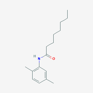 molecular formula C16H25NO B15045510 N-(2,5-dimethylphenyl)octanamide CAS No. 121990-02-1