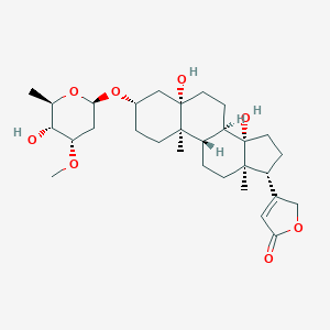 molecular formula C30H46O8 B150456 Periplocymarin CAS No. 32476-67-8