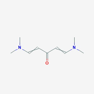 molecular formula C9H16N2O B1504574 1,5-Bis(dimethylamino)penta-1,4-dien-3-one CAS No. 25299-40-5