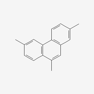 molecular formula C17H16 B1504585 2,6,9-Trimethylphenanthrene CAS No. 66271-32-7
