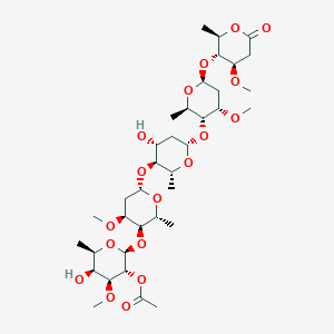 molecular formula C36H60O18 B150461 Perisesaccharide B 