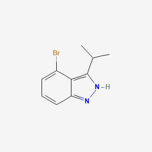 molecular formula C10H11BrN2 B1504633 4-Bromo-3-isopropyl-1H-indazole CAS No. 693285-71-1