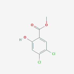 molecular formula C8H6Cl2O3 B15046434 Methyl 4,5-dichloro-2-hydroxybenzoate 
