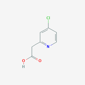 molecular formula C7H6ClNO2 B1504683 2-(4-Chloropyridin-2-yl)acetic acid CAS No. 1000567-55-4