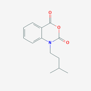 molecular formula C13H15NO3 B15047037 1-(3-methylbutyl)-2,4-dihydro-1H-3,1-benzoxazine-2,4-dione 