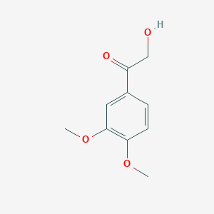 molecular formula C10H12O4 B15047088 3',4'-Dimethoxy-2-hydroxyacetophenone 